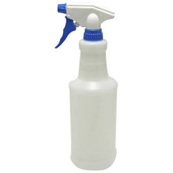 BOTTLE PLASTIC NATURAL 32OZ W/CHEM SPRAYER (EA) - Bottle Plastic